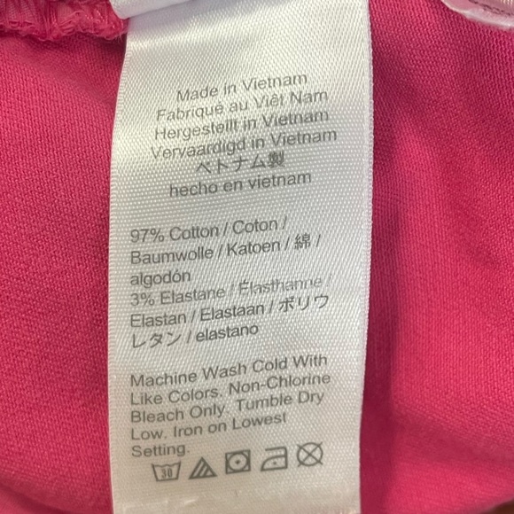 J.Crew Pink 7” Womens Chino Shorts - Stretch, Cotton, Classic - Size 4 - Picture 10 of 12